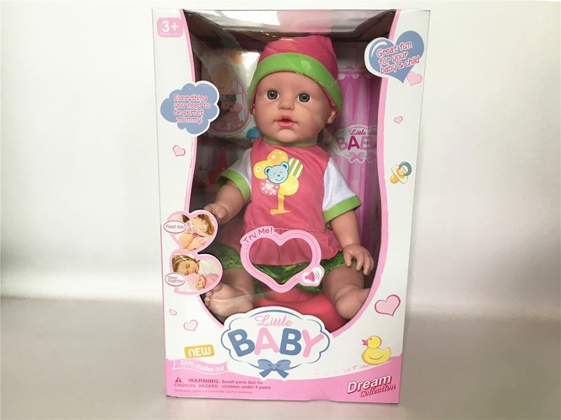 16 Inch doll boy will drink water, will urinate, bring music (single paragraph) - HP1098786