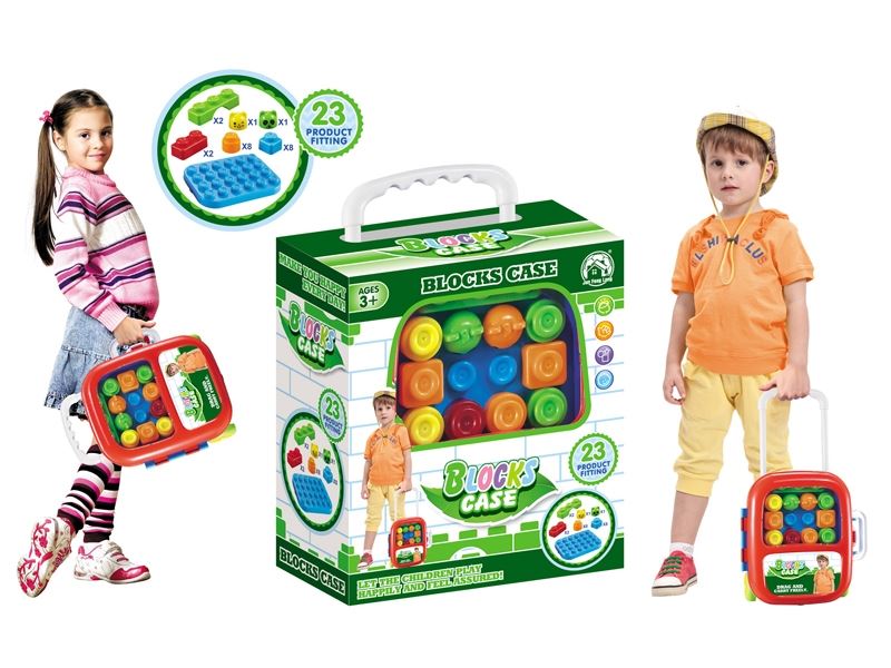 Building blocks containing luggage case - HP1098807