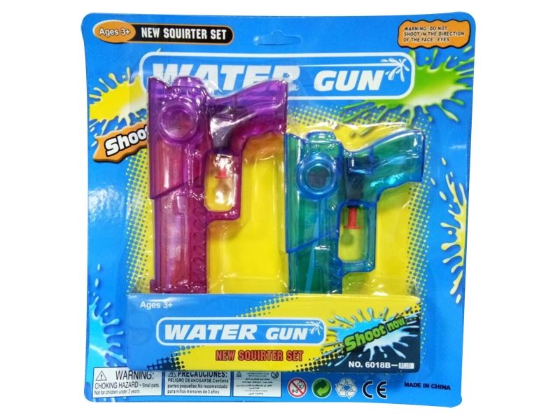 TRANSPARENT WATER GUN (2 IN 1) - HP1098886