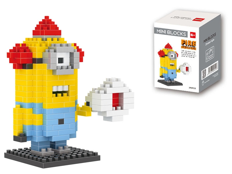 Mini building blocks - commander / fire brigade (259pcs) - HP1098930