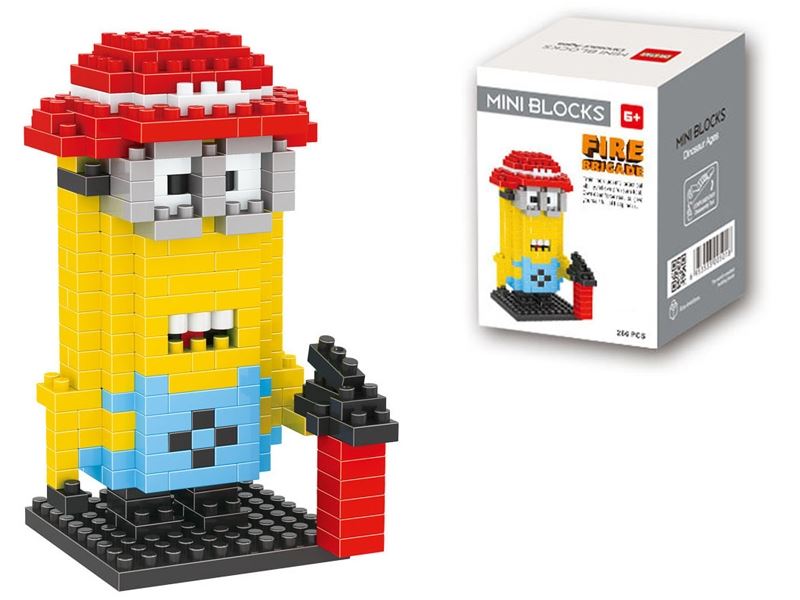 Mini building blocks - fire extinguisher / fire brigade (266pcs) - HP1098932