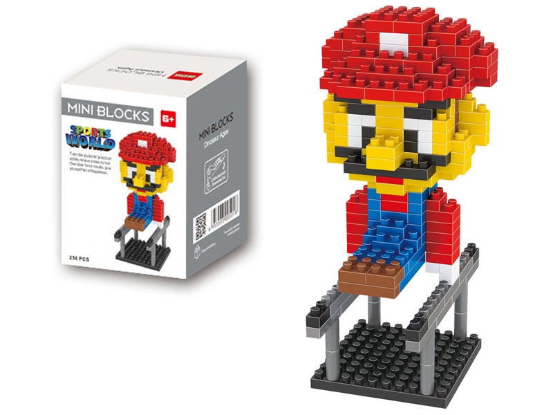 Mini hat - little red riding hood / sports world (256pcs) - HP1098933