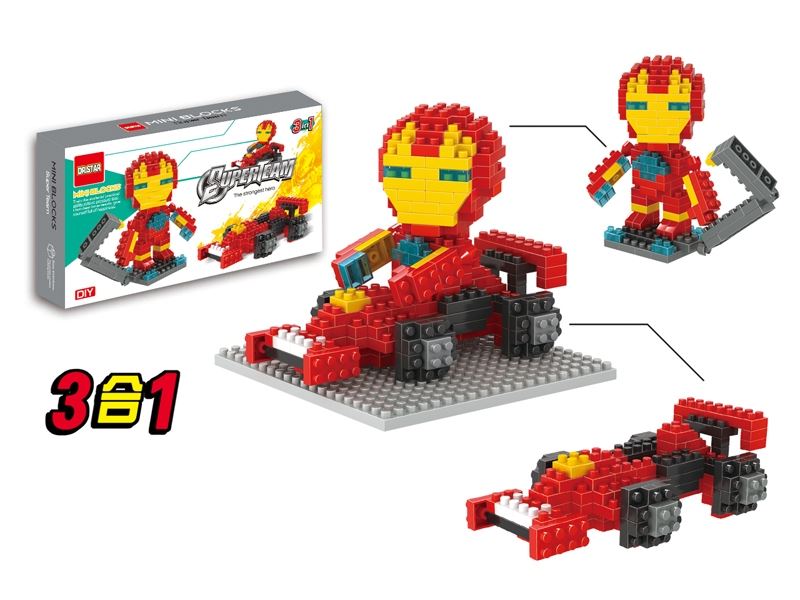 Mini bricks - iron man / super hero (309pcs) - HP1098949