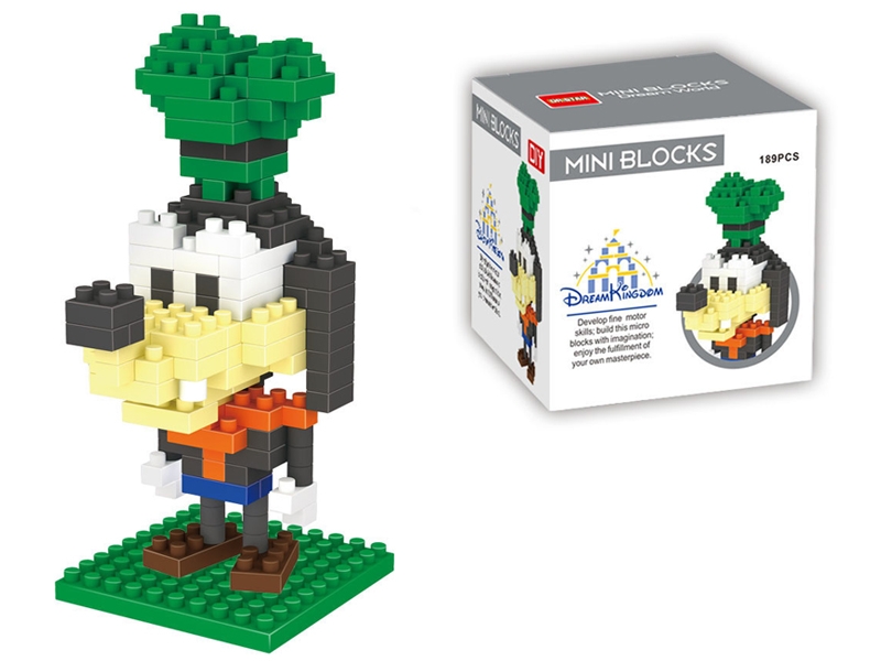 Mini blocks - goofy (male) / disney - HP1098974