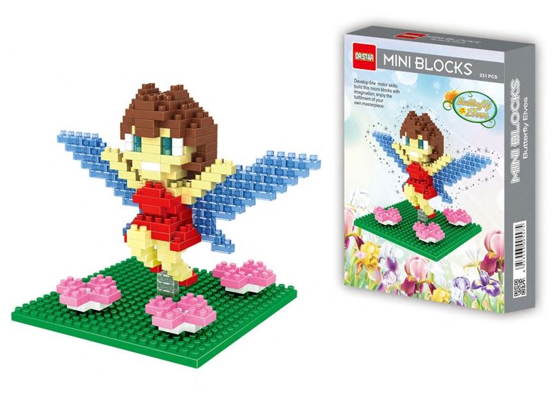 Mini blocks - rosetta / butterfly fairy 231pcs - HP1098980