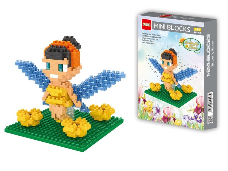 Mini blocks - ailidesha / butterfly fairy 241pcs - HP1098981