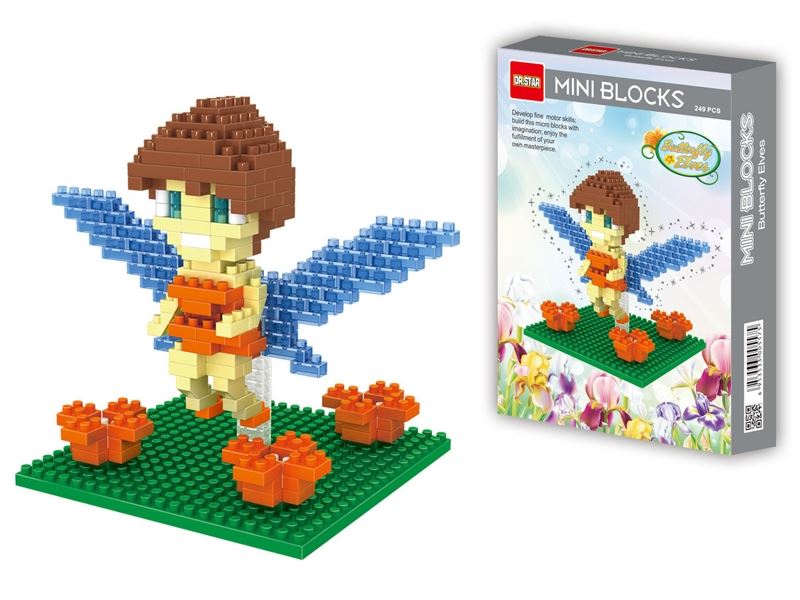 Mini building blocks - fang mei / butterfly fairy 249pcs - HP1098982