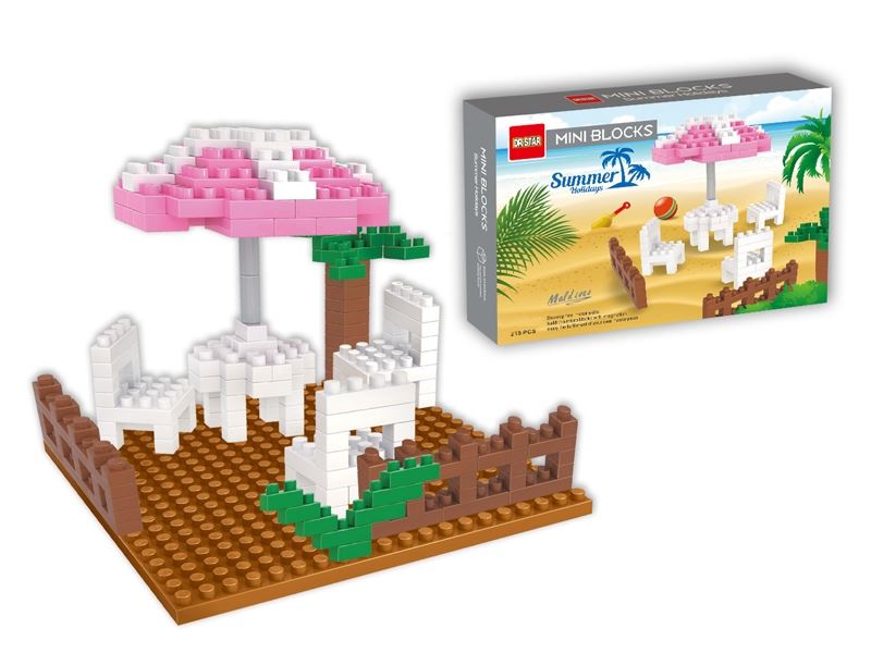 Mini building blocks - holiday beach / maldives 215pcs - HP1098984