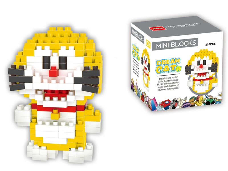 Mini bricks - doraemon /252pcs - HP1099003