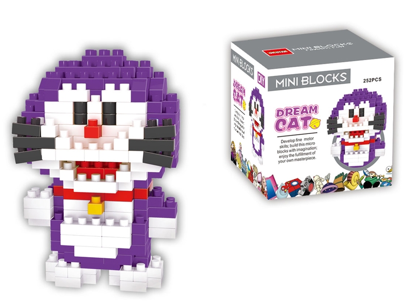 Mini bricks - doraemon /252pcs - HP1099005