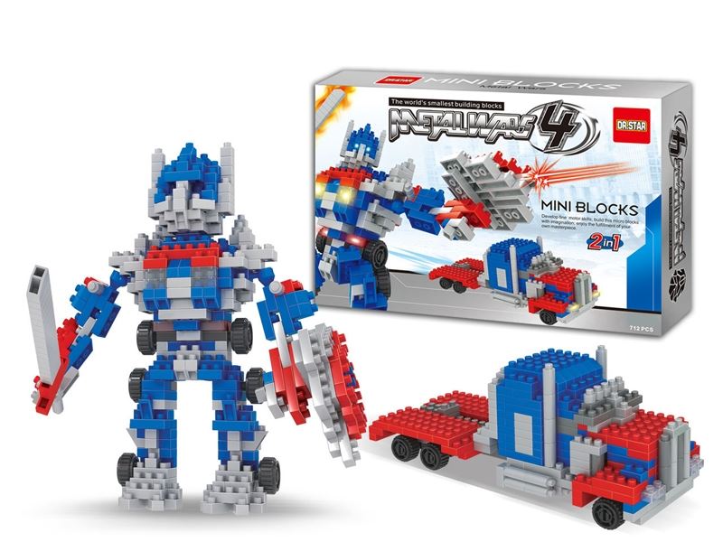 2-In-1/transformers optimus prime car 4/712pcs - HP1099043