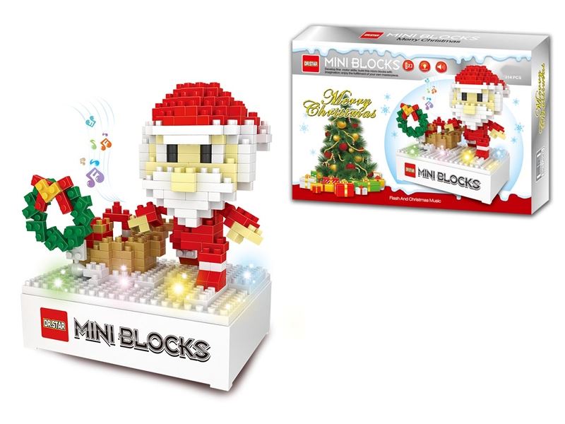 Santa claus / christmas music box 314pcs - HP1099053