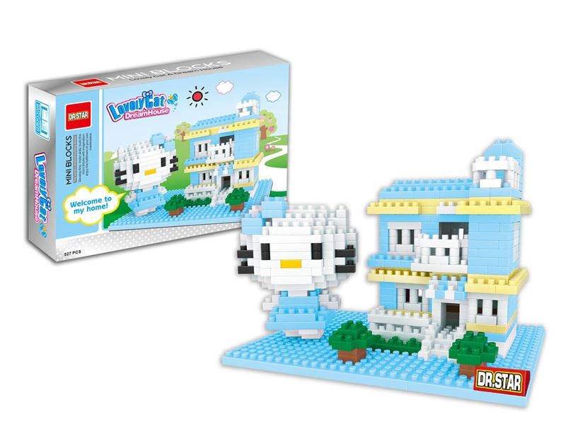 Blue cat cat home villa kt /kt 527pcs - HP1099063