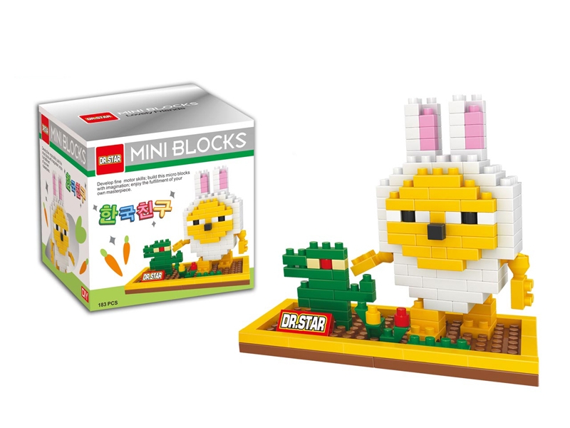 Rabbit / korean friend, facial expression pack 183pcs - HP1099069