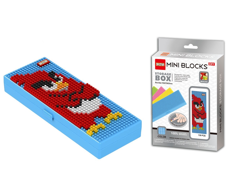 Red bird / angry bird pencil case 178pcs - HP1099103