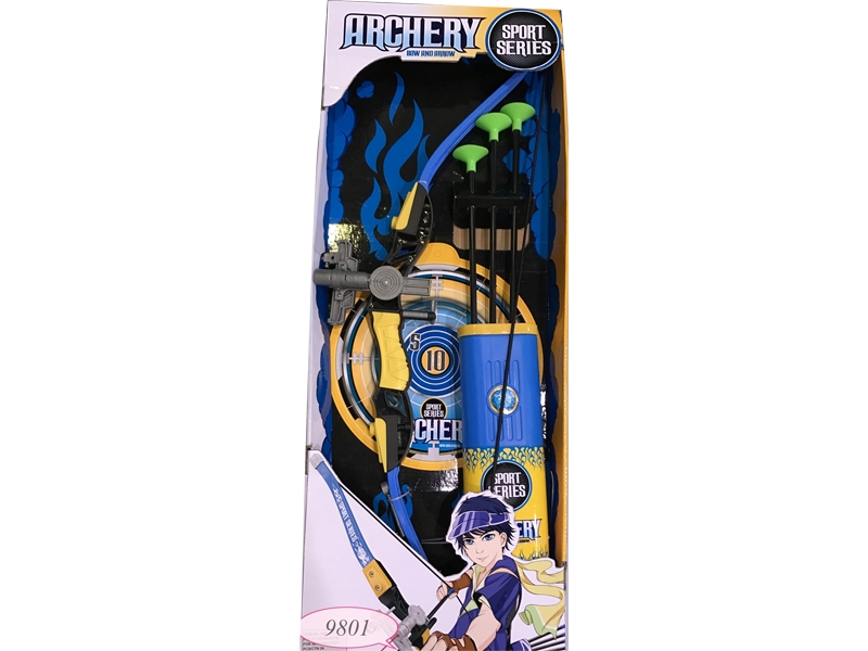 BIG BOW AND ARROW with infrared ray (BLUE ) - HP1099370