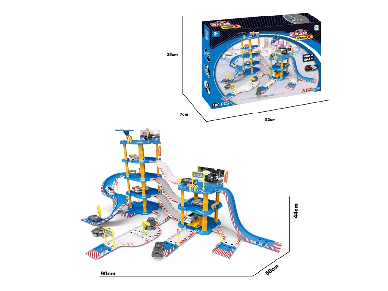 DIE CAST PARKING LOT SET - HP1099713