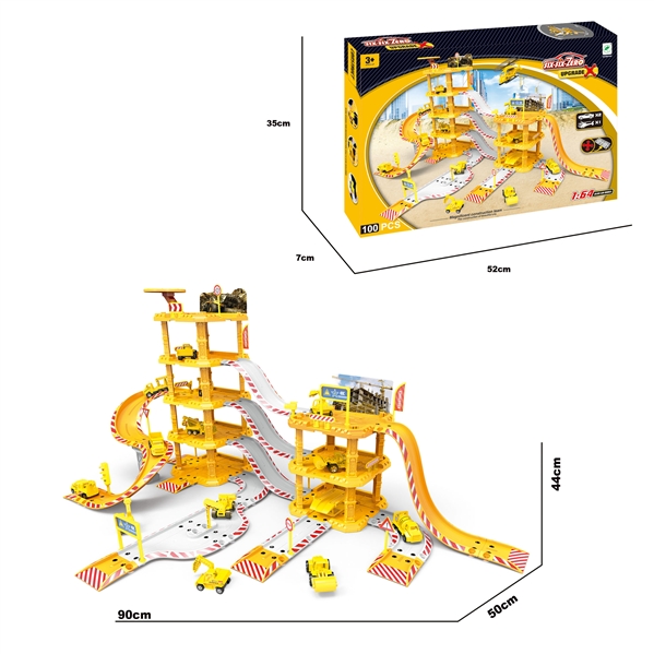 DIE CAST PARKING LOT SET - HP1099714