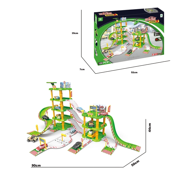 DIE CAST PARKING LOT SET - HP1099715