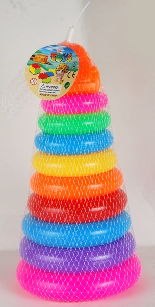 Nine-story blowing rings (with small orange cars) - HP1099969