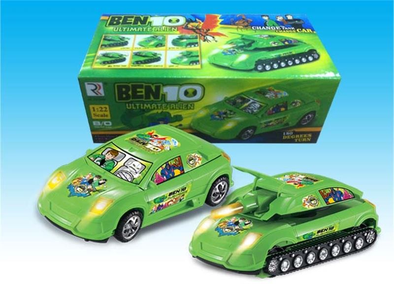 Electric deformation car (ben 10) green - HP1100064