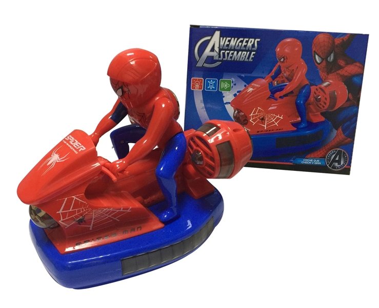 Electric spider-man jet ski with light music - HP1100091