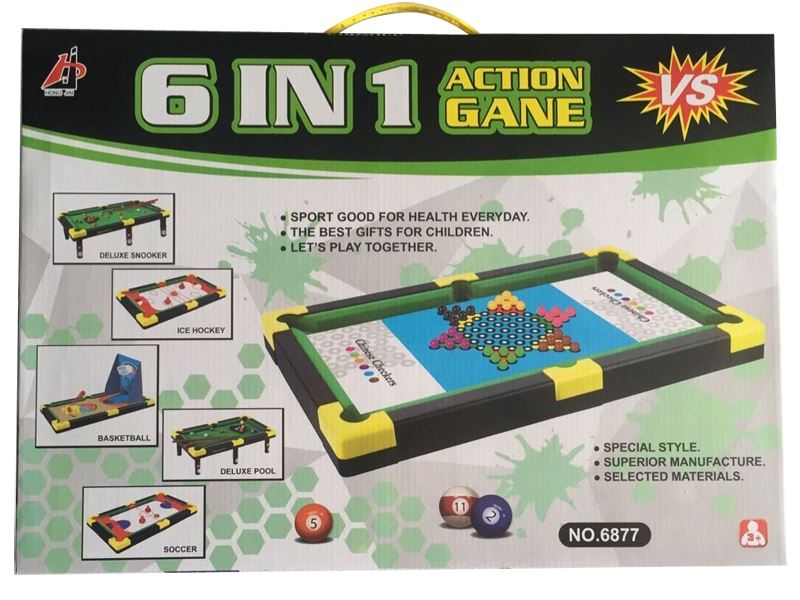 6 IN 1  ACTION GANE - HP1100106