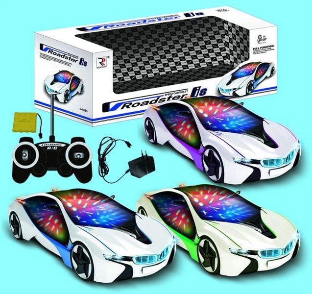 1:16 Simulation of remote control car (Contains  battery charger, 3 color assorted) - HP1100118