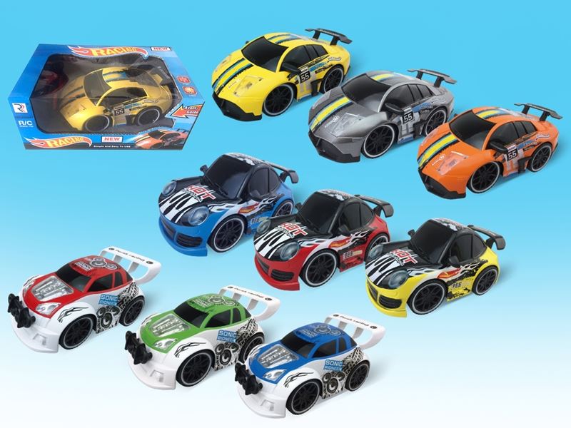 Four remote control car (four mixed) 3 9-color mixing - HP1100153