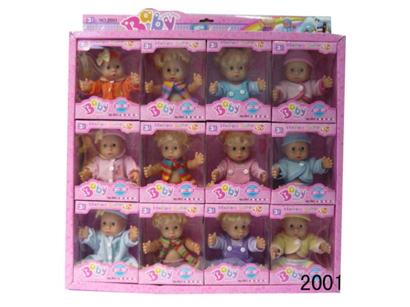9 Inch static dolls (12 pcs/box) - HP1100257