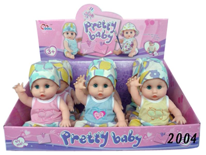13 Inch sitting laughter music doll (9 pcs/box) - HP1100261