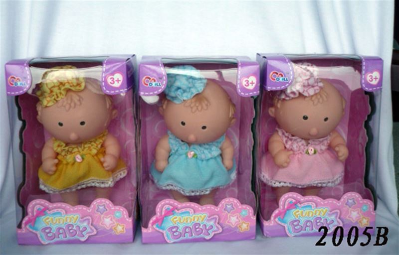 9 Inch doll six (3 assorted) - HP1100264