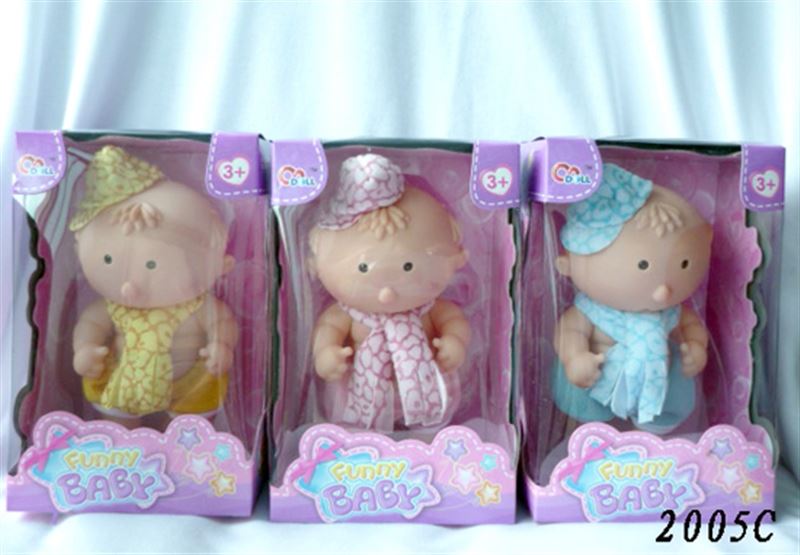 9 Inch doll six (3 assorted) - HP1100265