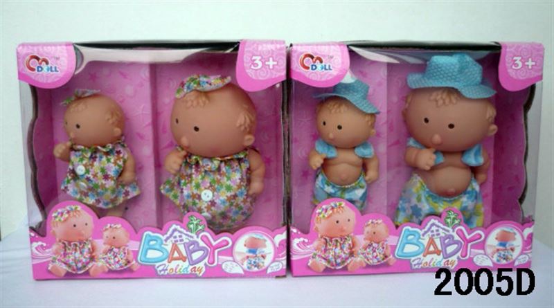 9-Inch six dolls with 6 inch static dolls combo (2 assorted) - HP1100266