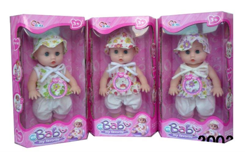 13 Inch laughter music doll (3 color assorted) - HP1100269