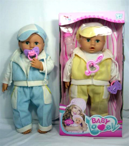 16-Inch cotton flash music doll (2 assorted) - HP1100278