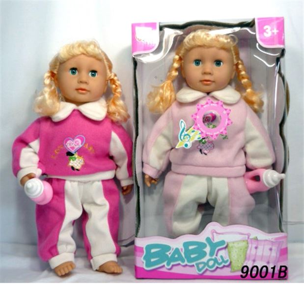 14-Inch cotton flash music doll (2 assorted) - HP1100284