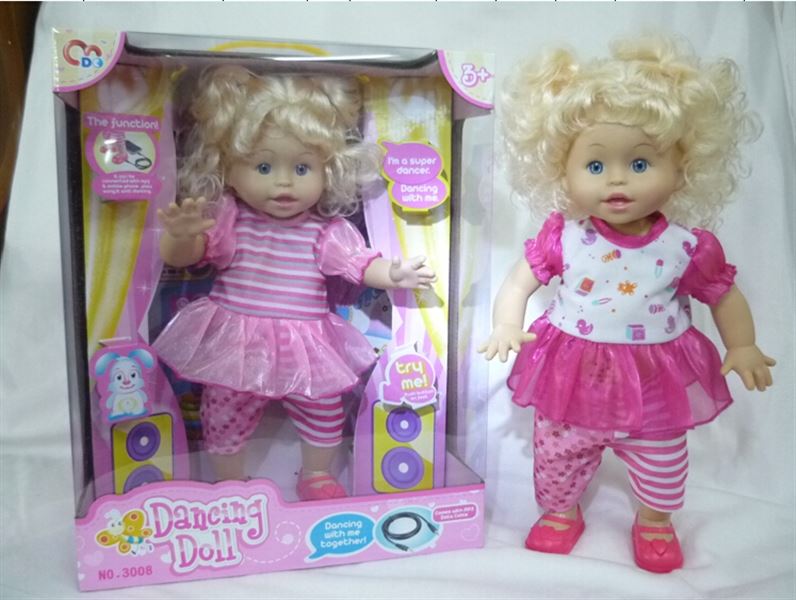 Electric dance music doll (mp3. play) (color assorted) (not included) - HP1100322