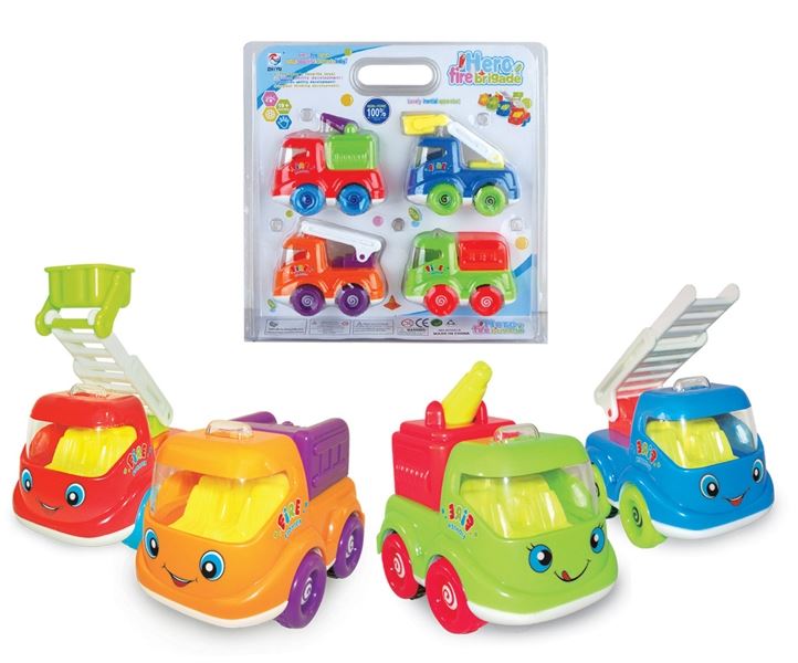 F/P FIRE ENGINES SET 4 ASST. - HP1100792