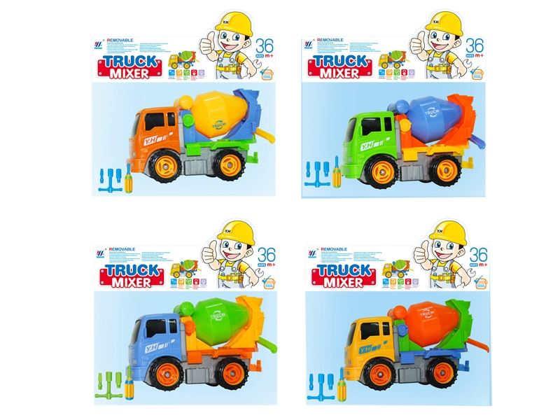 F/P DIY MIXER TRUCK(4 COLORS) - HP1101691