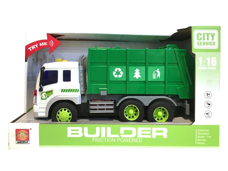 1:16 F/P BUILDER TRUCK W/LIGHT & MUSIC - HP1101717