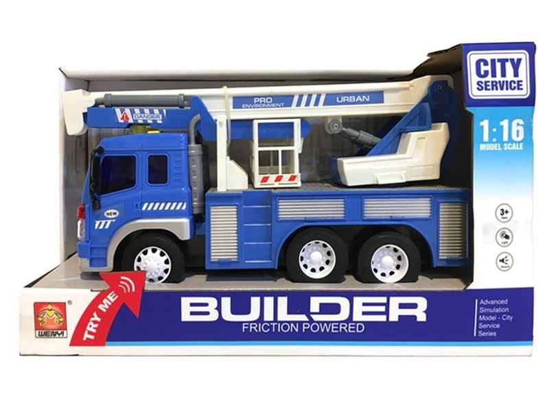 1:16 F/P WRECKER TRUCK W/LIGHT & MUSIC - HP1101722