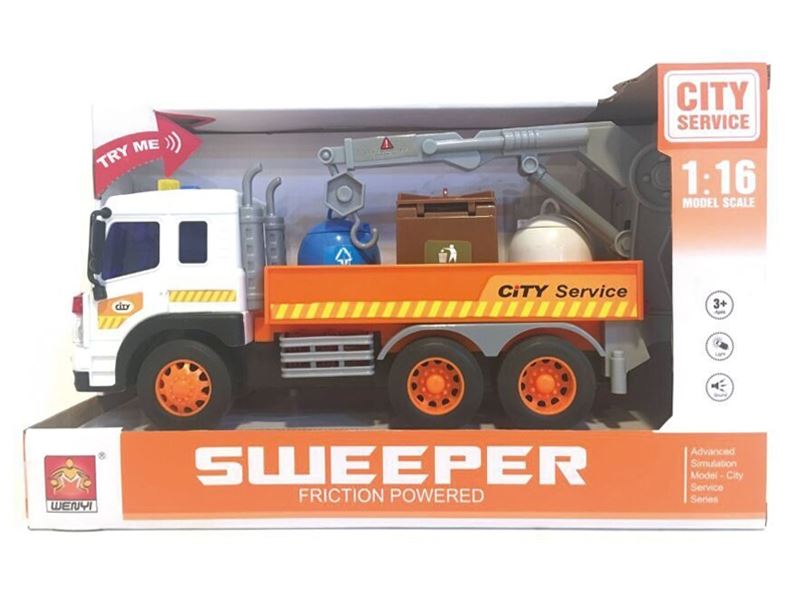 1:16 F/P WRECKER TRUCK W/LIGHT & MUSIC - HP1101725