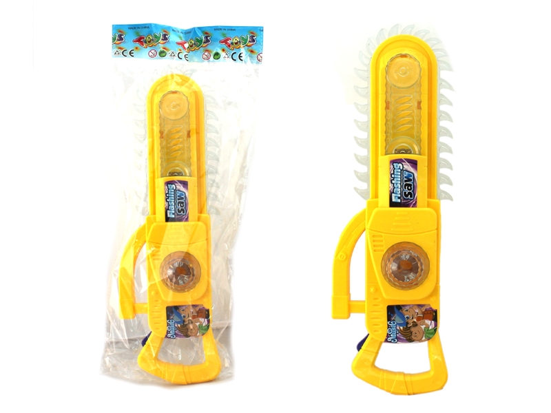 B/0 CHAINSAW WITH LIGHT & MUSIC(PURPLE & YELLOW & BIU) - HP1101986