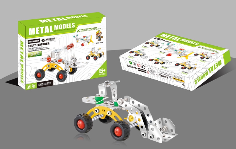METAL MODELS BUILDING BLOCK (78 PCS) - HP1102295