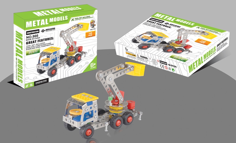 METAL MODELS BUILDING BLOCK (148 PCS) - HP1102304