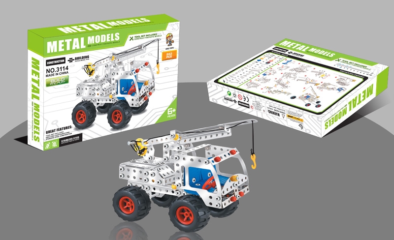 METAL MODELS BUILDING BLOCK (243 PCS) - HP1102311