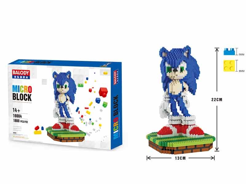 BUILDING BLOCKS 1800PCS - HP1102402