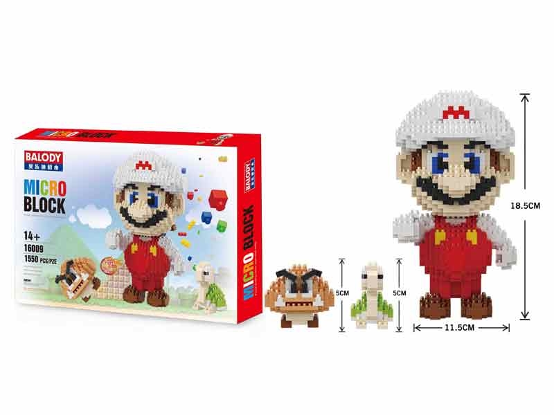 BUILDING BLOCKS 1550PCS - HP1102407