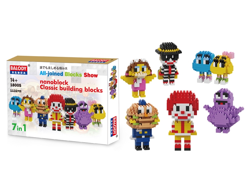 BUILDING BLOCKS 1132PCS - HP1102414